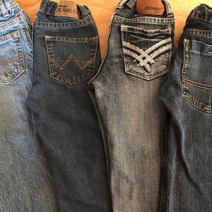 Lot of 4 boys jeans 4T
